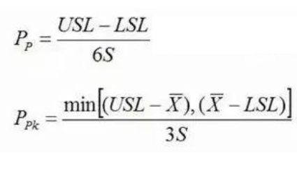 Ppk計算公式及含義